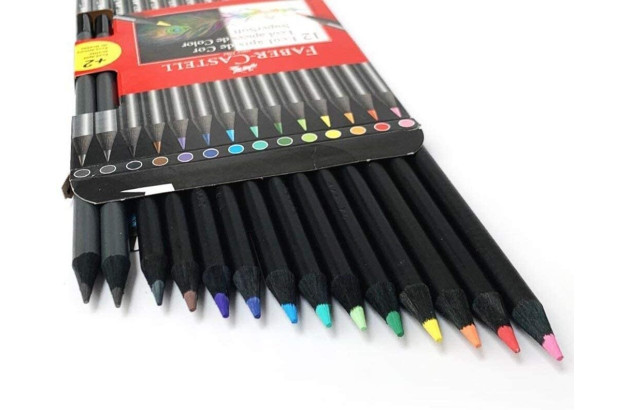 LAPIS DE COR 12 CORES SUPERSOFT ECOLAPIS FABER CASTELL