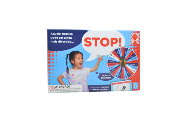 BRINQUEDO INFANTIL STOP ROLETA  COLUNA