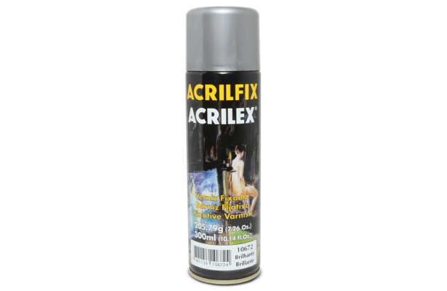 VERNIZ ACRILFIX SPRAY BRILHANTE 300ML 10672 ACRILEX