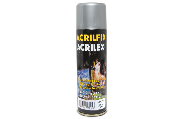 VERNIZ ACRILFIX SPRAY FOSCO 300ML 10972 ACRILEX