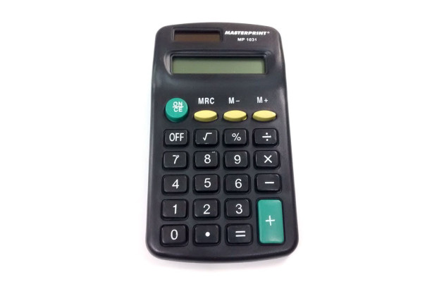 CALCULADORA DE BOLSO 8 DÍGITOS MP1031 - MASTERPRINT