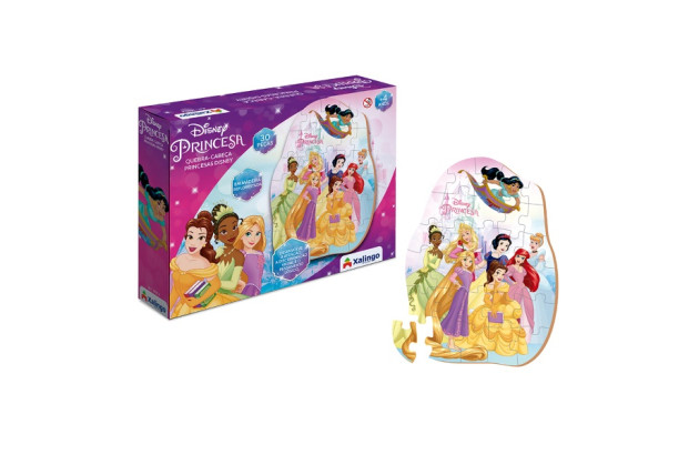 QUEBRA CABEÇA PRINCESAS DISNEY 30 PÇS XALINGO